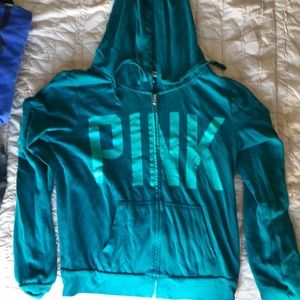 Pink full zip